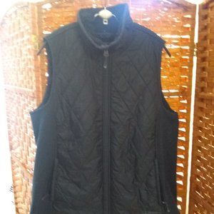 LL Bean Women's Vest, Navy Blue, Size Large